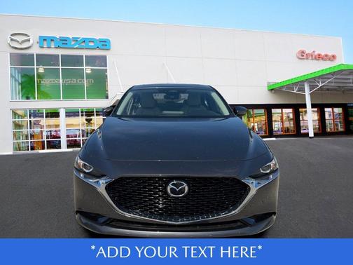 Machine Gray Metallic 2026 Mazda Mazda3 FWD w/Preferred Package