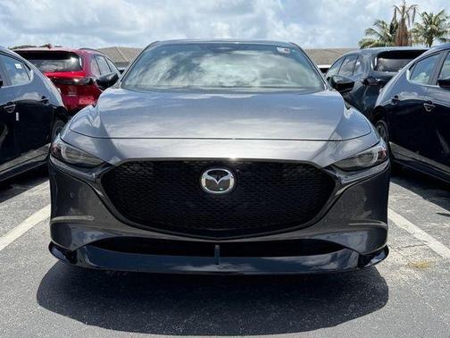 Machine Gray Metallic 2026 Mazda Mazda3 AWD w/Premium Package