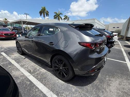 Machine Gray Metallic 2026 Mazda Mazda3 AWD w/Premium Package