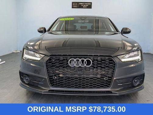 Oolong Gray Metallic 2016 Audi A7 3.0T Prestige