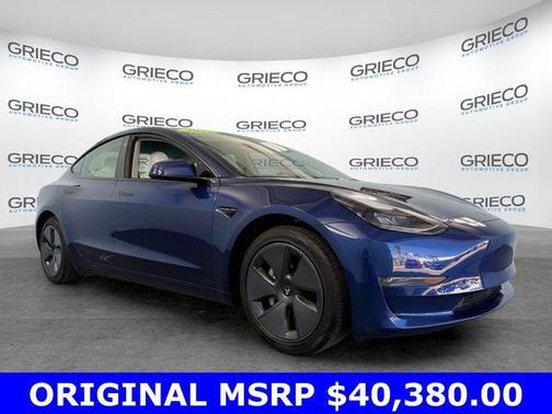 Deep Blue Metallic 2023 Tesla Model 3 Base