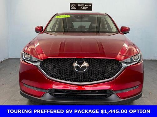 Soul Red Crystal Metallic 2021 Mazda CX-5 Touring