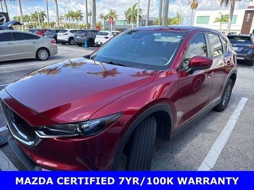 Soul Red Crystal Metallic 2021 Mazda CX-5 Touring