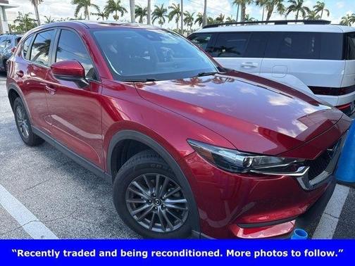 Soul Red Crystal Metallic 2021 Mazda CX-5 Touring