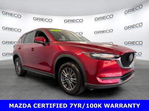 Soul Red Crystal Metallic 2021 Mazda CX-5 Touring