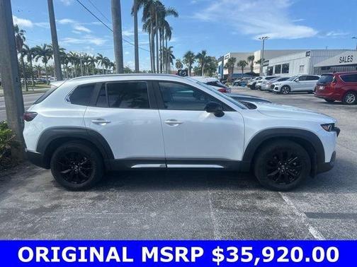 Wind Chill Pearl 2023 Mazda CX-50 2.5 S Preferred Plus Package
