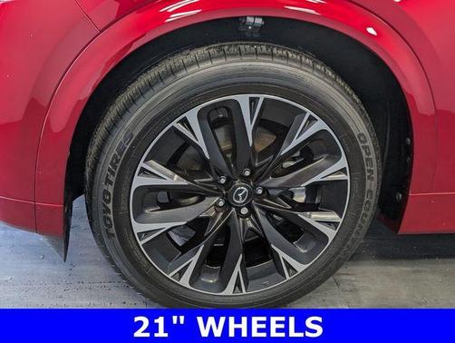 Soul Red Crystal Metallic 2025 Mazda CX-90 3.3 Turbo S Premium Package