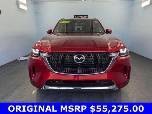 Soul Red Crystal Metallic 2025 Mazda CX-90 3.3 Turbo S Premium Package