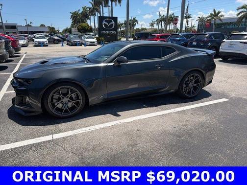 Nightfall Gray Metallic 2018 Chevrolet Camaro ZL1