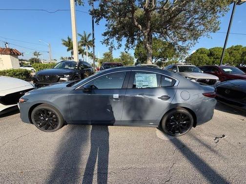 Polymetal Gray Metallic 2026 Mazda Mazda3 2.5 S Carbon Edition