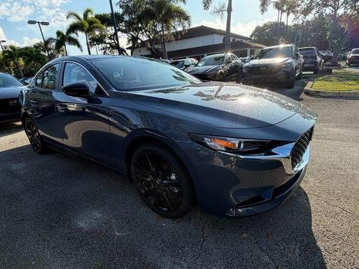 Polymetal Gray Metallic 2026 Mazda Mazda3 2.5 S Carbon Edition