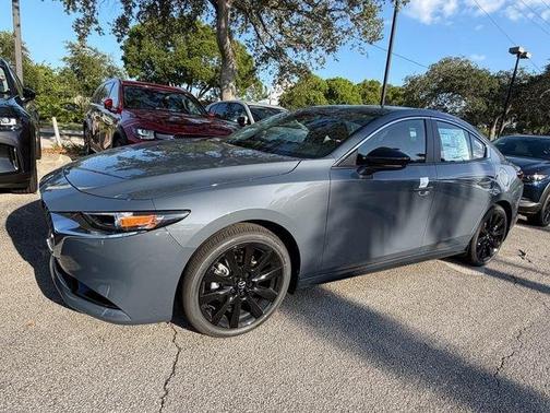 Polymetal Gray Metallic 2026 Mazda Mazda3 2.5 S Carbon Edition
