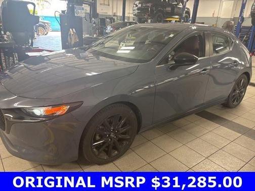 Polymetal Gray Metallic 2023 Mazda Mazda3 2.5 S Carbon Edition