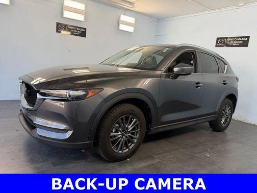 Machine Gray Metallic 2021 Mazda CX-5 Touring