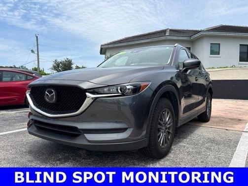 Machine Gray Metallic 2021 Mazda CX-5 Touring