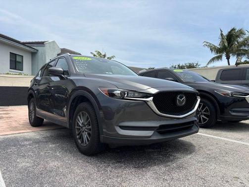 Machine Gray Metallic 2021 Mazda CX-5 Touring