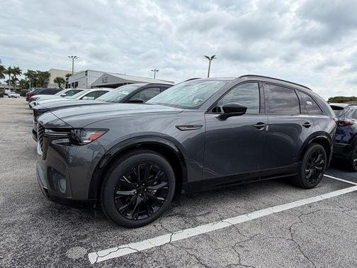 Machine Gray Metallic 2026 Mazda CX-90 3.3 Turbo S Premium Sport