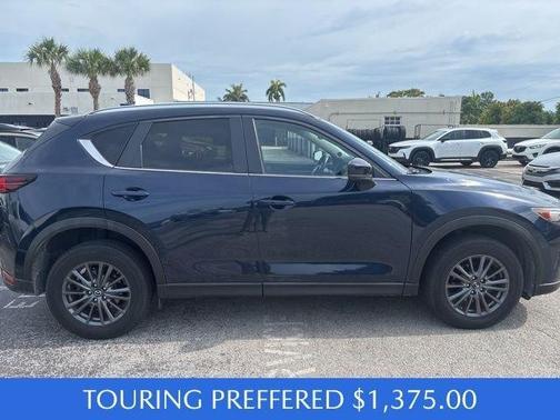 Deep Crystal Blue Mica 2020 Mazda CX-5 Touring