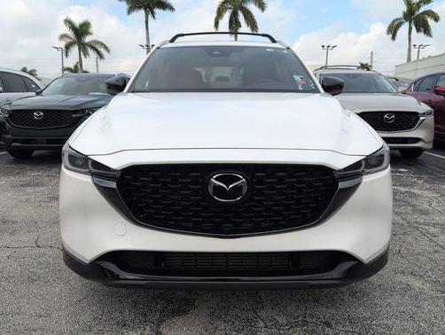 Rhodium White Metallic 2024 Mazda CX-5 2.5 Carbon Turbo