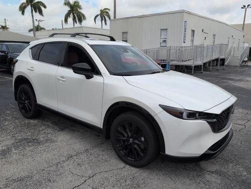 Rhodium White Metallic 2024 Mazda CX-5 2.5 Carbon Turbo