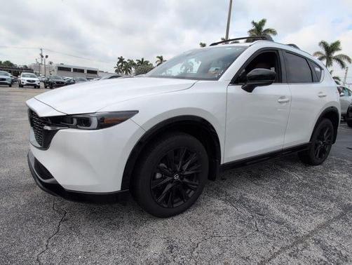 Rhodium White Metallic 2024 Mazda CX-5 2.5 Carbon Turbo