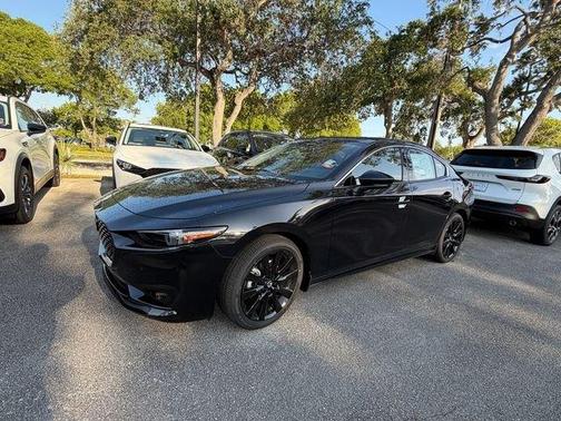 Jet Black Mica 2026 Mazda Mazda3 AWD w/Premium Package