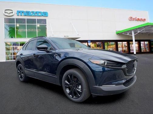 Deep Crystal Blue Mica 2026 Mazda CX-30 2.5 Turbo Aire Edition