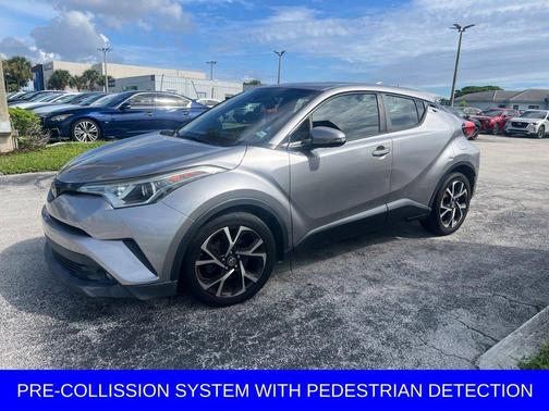Silver 2018 Toyota C-HR XLE Premium