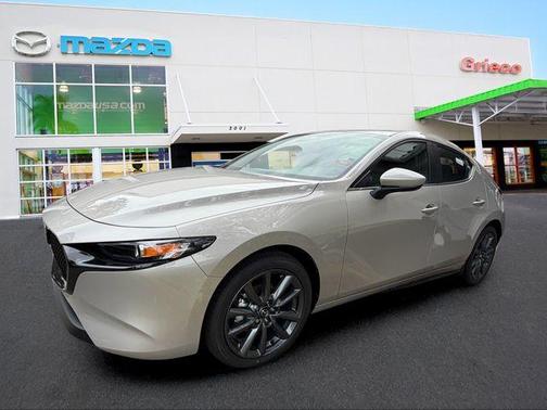 Platinum Quartz Metallic 2026 Mazda Mazda3 FWD w/Preferred Package