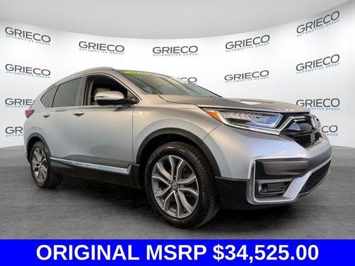 Lunar Silver Metallic 2020 Honda CR-V Touring