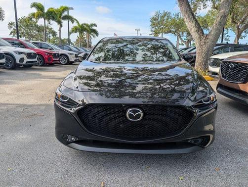 Jet Black Mica 2026 Mazda Mazda3 FWD w/Preferred Package