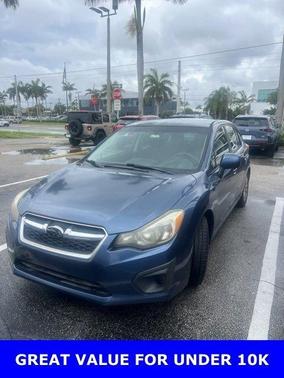 Marine Blue Pearl 2013 Subaru Impreza 2.0i Premium