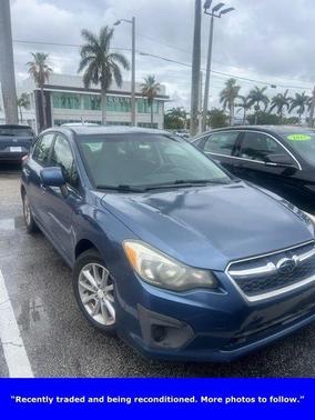 Marine Blue Pearl 2013 Subaru Impreza 2.0i Premium