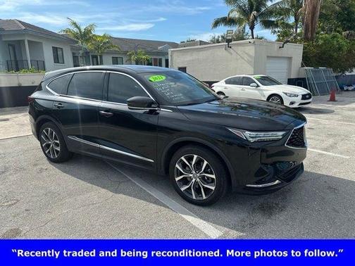 Majestic Black Pearl 2023 Acura MDX Technology