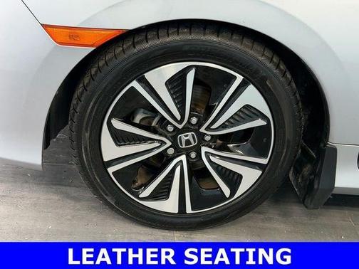 Lunar Silver Metallic 2017 Honda Civic EX-L