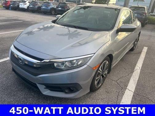 Lunar Silver Metallic 2017 Honda Civic EX-L