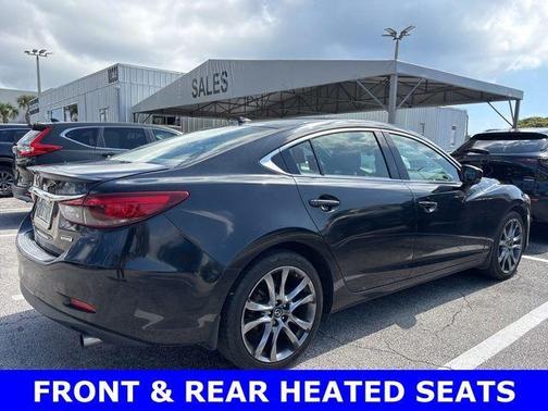 Jet Black Mica 2017 Mazda Mazda6 Grand Touring