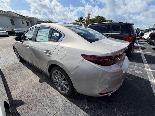Platinum Quartz Metallic 2026 Mazda Mazda3 FWD w/Preferred Package