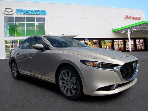 Platinum Quartz Metallic 2026 Mazda Mazda3 FWD w/Preferred Package
