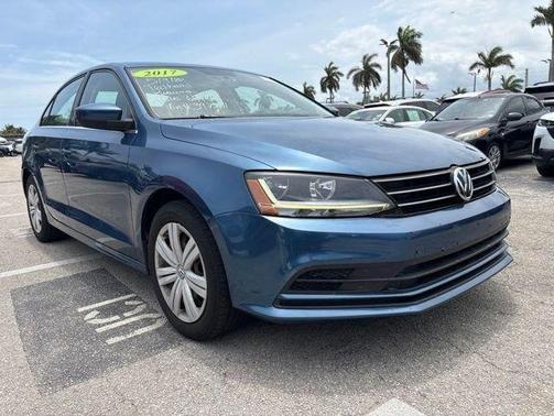 Silk Blue Metallic 2017 Volkswagen Jetta 1.4T S