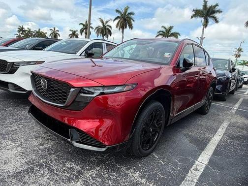 Soul Red Crystal Metallic 2026 Mazda CX-5 Premium Plus