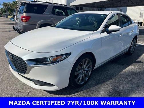Snowflake White Pearl 2022 Mazda Mazda3 FWD w/Select Package