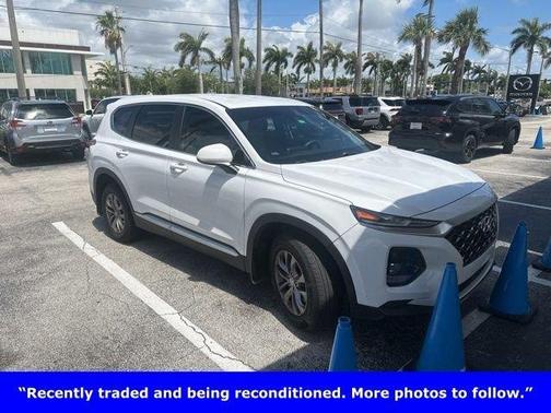 Quartz White 2019 Hyundai SANTA FE 2.4 SE