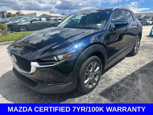 Deep Crystal Blue Mica 2024 Mazda CX-30 2.5 S Preferred Package