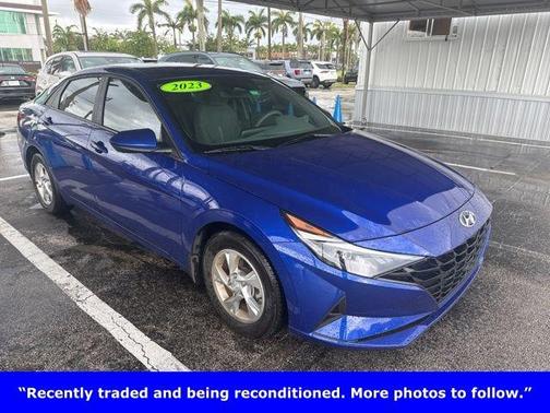 Intense Blue 2023 Hyundai ELANTRA SE