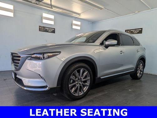 Sonic Silver Metallic 2023 Mazda CX-9 Grand Touring
