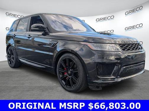Santorini Black 2019 Land Rover Range Rover Sport HST MHEV