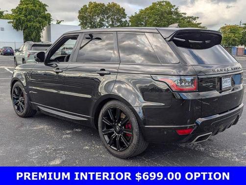 Santorini Black 2019 Land Rover Range Rover Sport HST MHEV