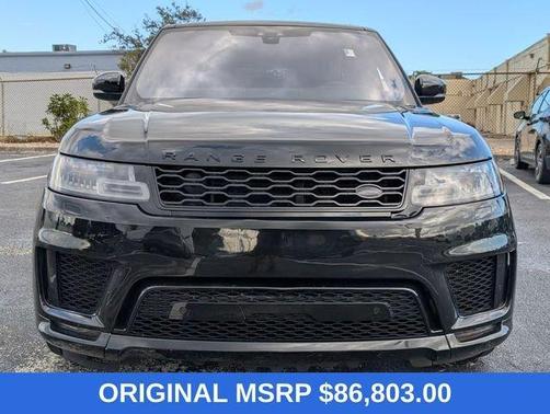 Santorini Black 2019 Land Rover Range Rover Sport HST MHEV