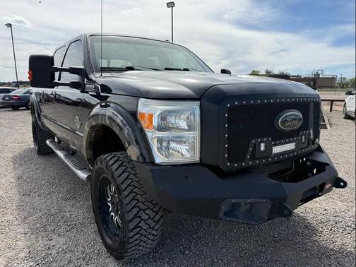 Black 2012 Ford F-350 Lariat